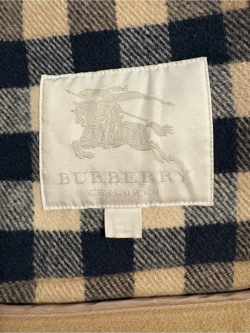 Burberry kids Wool coat jacket 8y - Picture 9 of 9